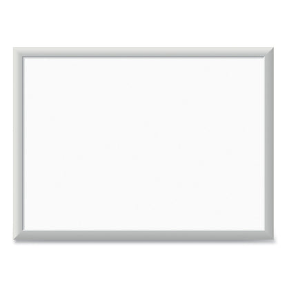 U Brands Melamine Dry Erase Board, 24 x 18, White Surface, Silver Frame