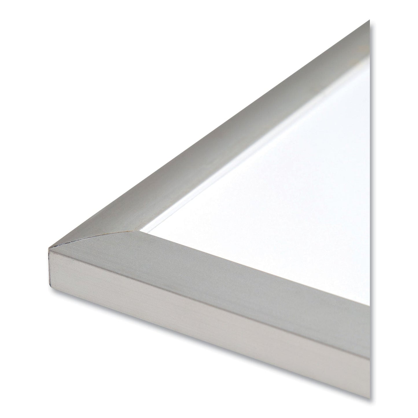 U Brands Magnetic Dry Erase Board with Aluminum Frame, 72 x 48, White Surface, Silver Frame