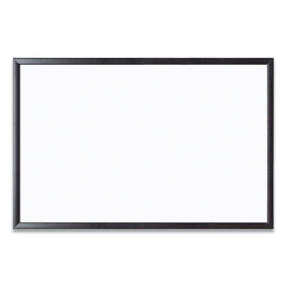U Brands Magnetic Dry Erase Board with MDF Frame, 36 x 24, White Surface, Black Frame