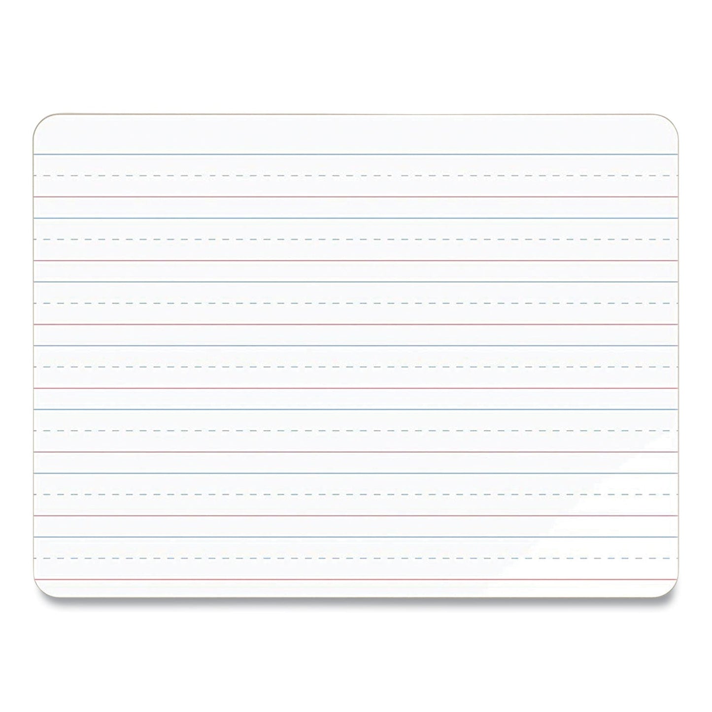 U Brands Double-Sided Dry Erase Lap Board, 12 x 9, White Surface, 10/Pack