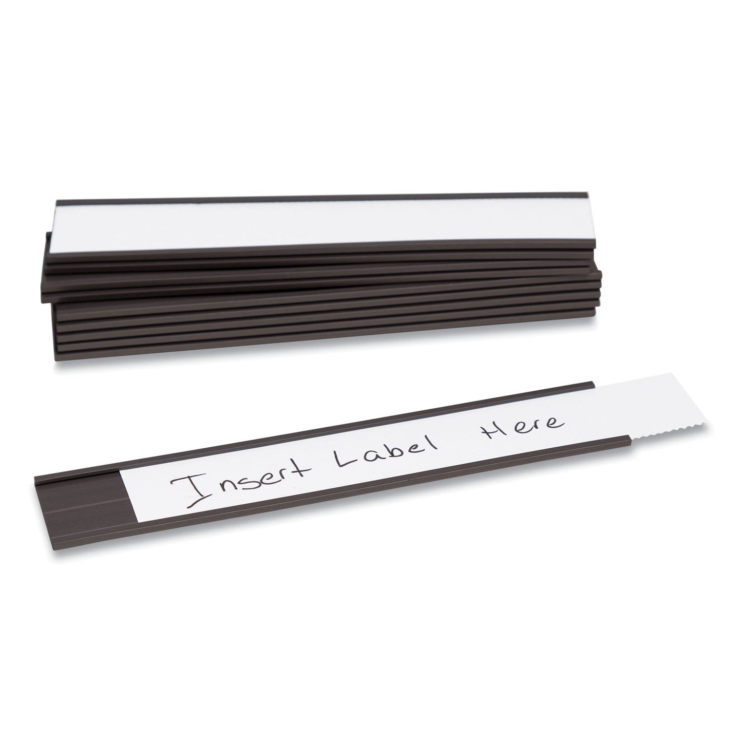 U Brands Data Card Replacement Sheet, 8.5 x 11 Sheets, Perforated at 2", White, 10/Pack