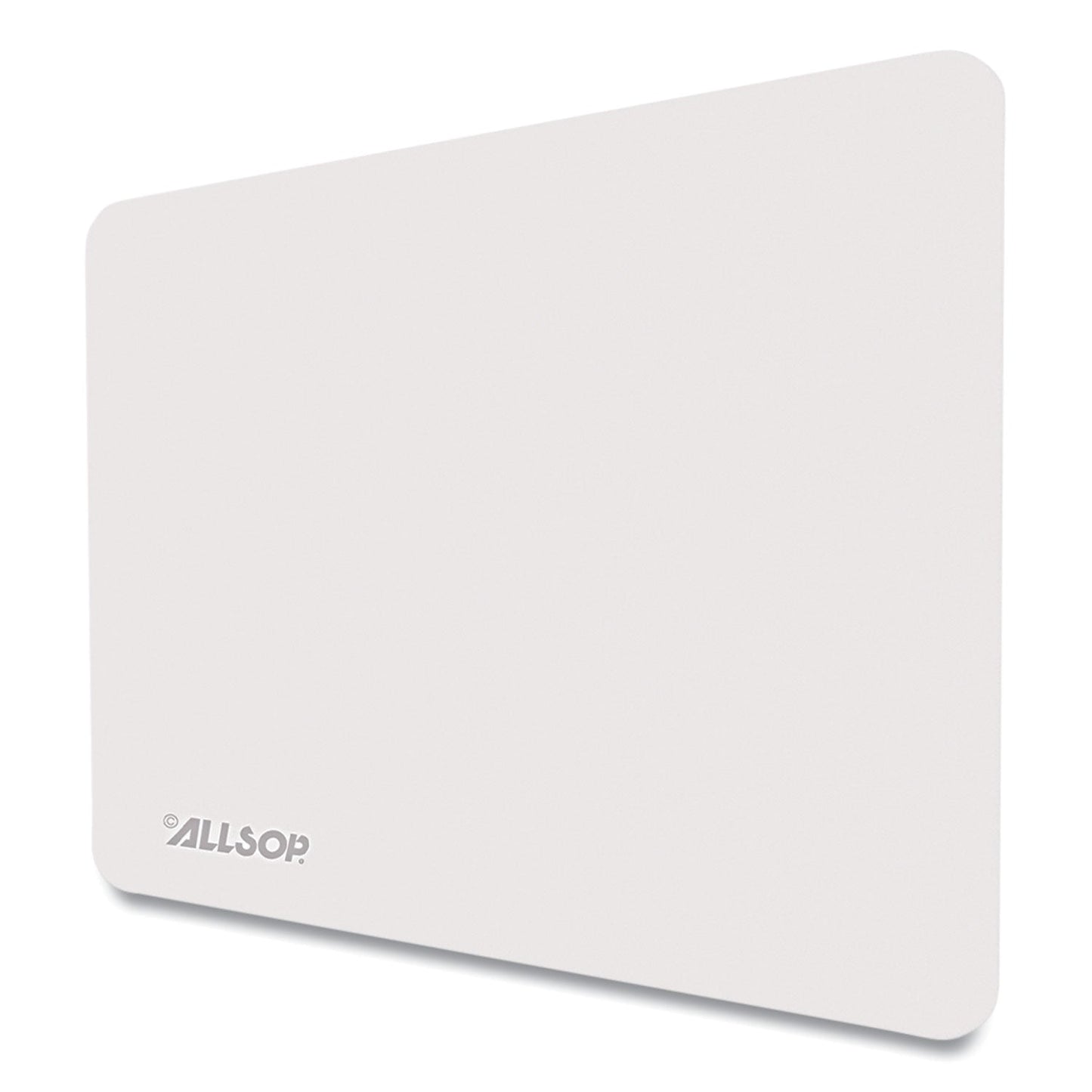 Allsop Accutrack Slimline Mouse Pad, 8.75 x 8, Silver