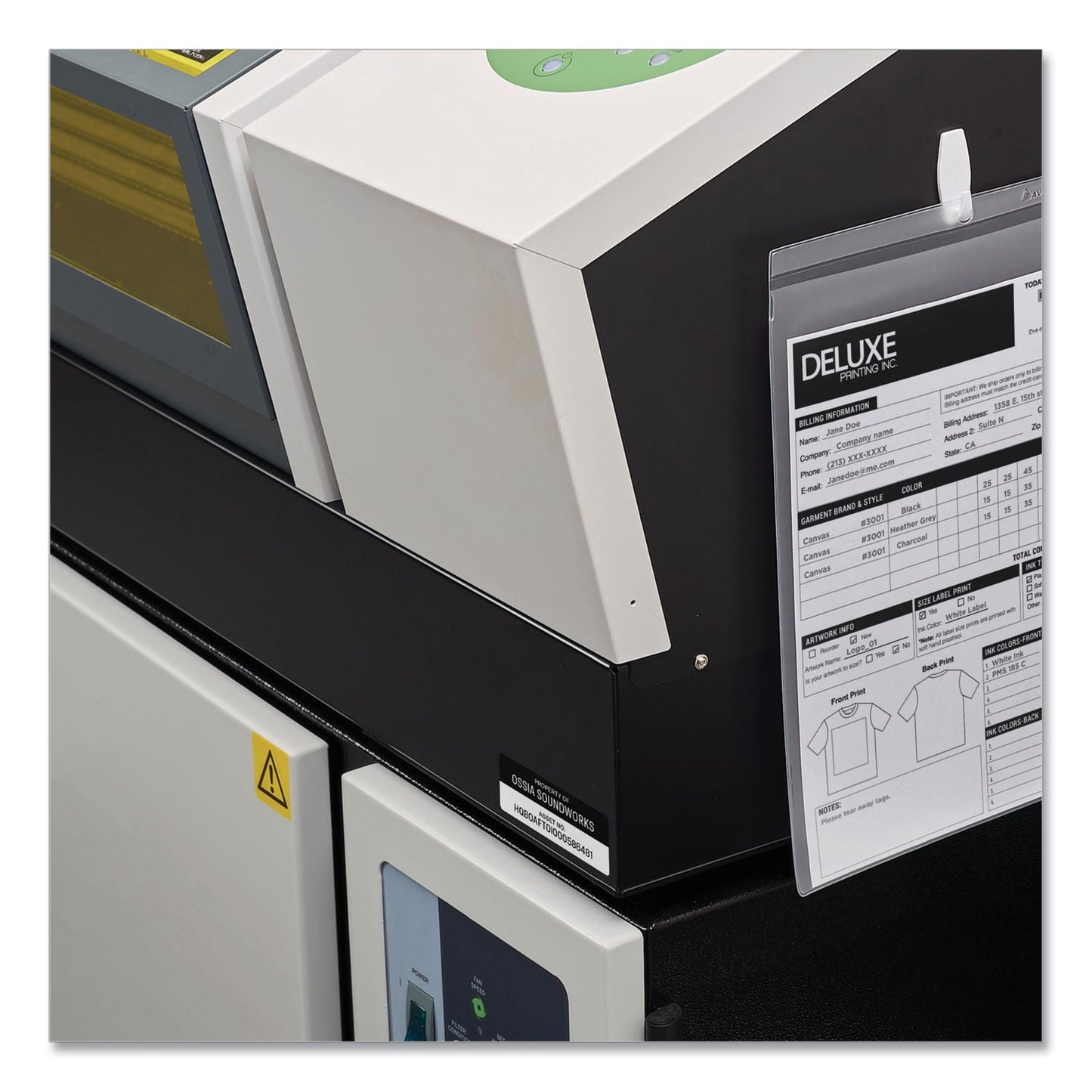 Avery PermaTrack Destructible Asset Tag Labels, Laser Printers, 0.75 x 2, White, 30/Sheet, 8 Sheets/Pack