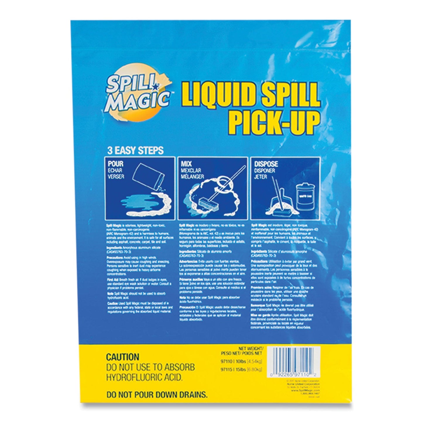 Spill Magic Sorbent, 15 lb Bag