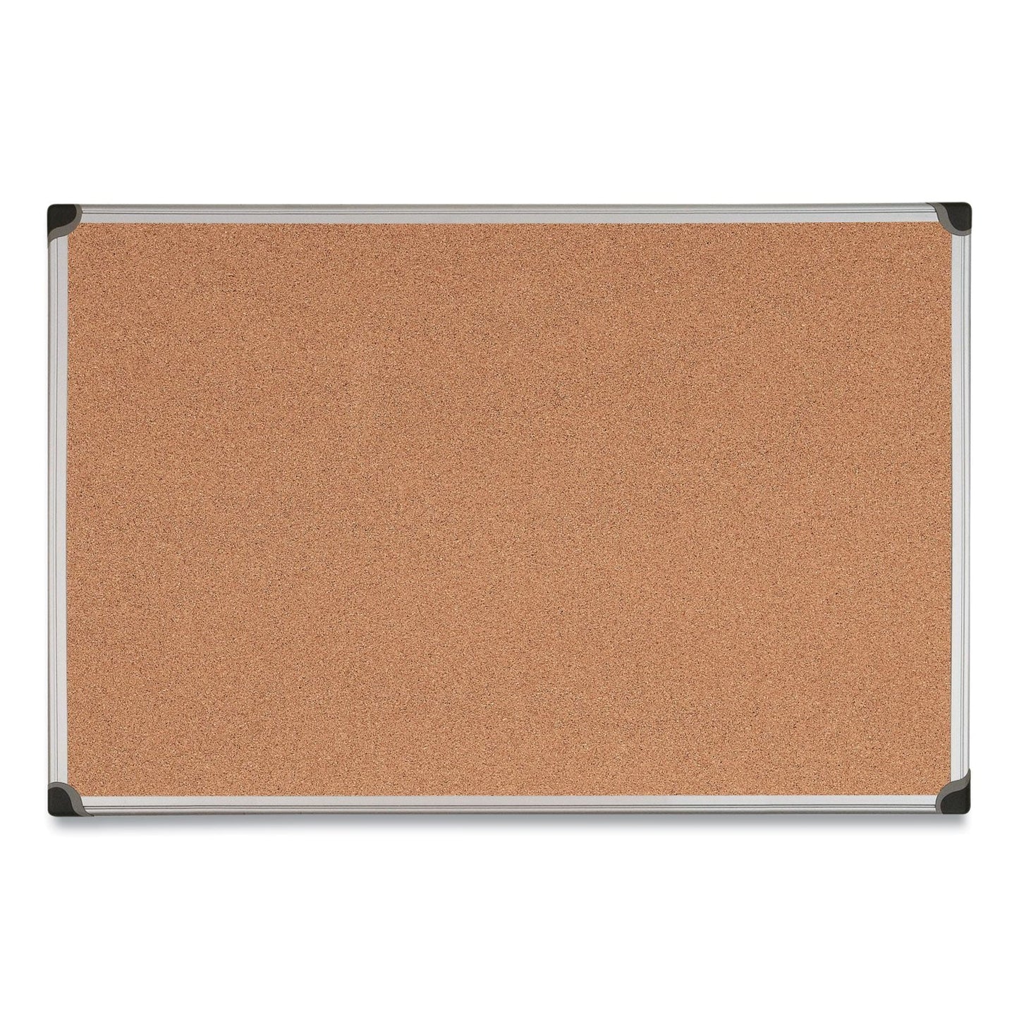 MasterVision Value Cork Bulletin Board with Aluminum Frame, 48 x 71, Natural