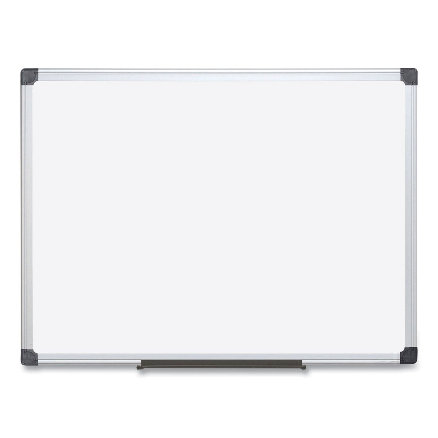 MasterVision Value Lacquered Steel Magnetic Dry Erase Board, 18 x 24, White, Aluminum