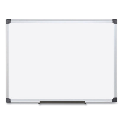 MasterVision Value Lacquered Steel Magnetic Dry Erase Board, 18 x 24, White, Aluminum