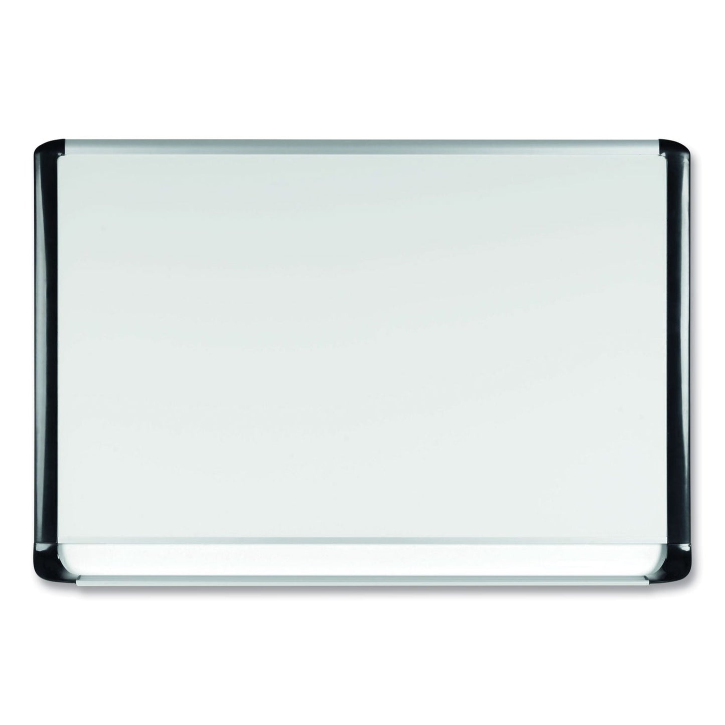 MasterVision Porcelain Magnetic Dry Erase Board, 48x72, White/Silver