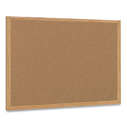 MasterVision Earth Cork Board, 36 x 48, Wood Frame