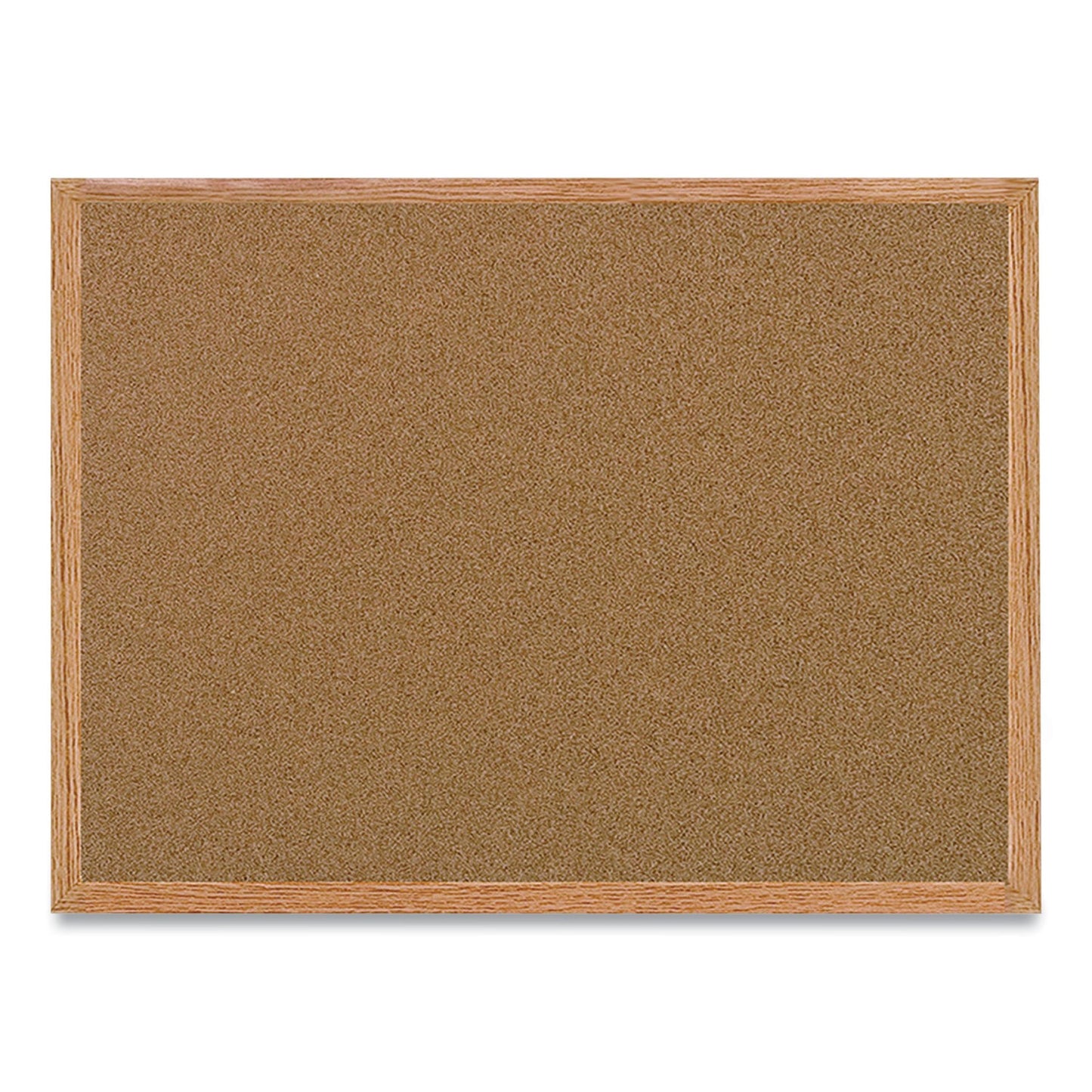 MasterVision Value Cork Bulletin Board with Oak Frame, 36 x 48, Natural