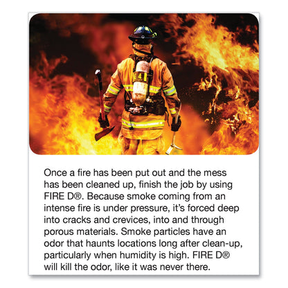 Big D Industries Fire D One Shot Aerosol, 5 oz Aerosol Spray, 12/Carton