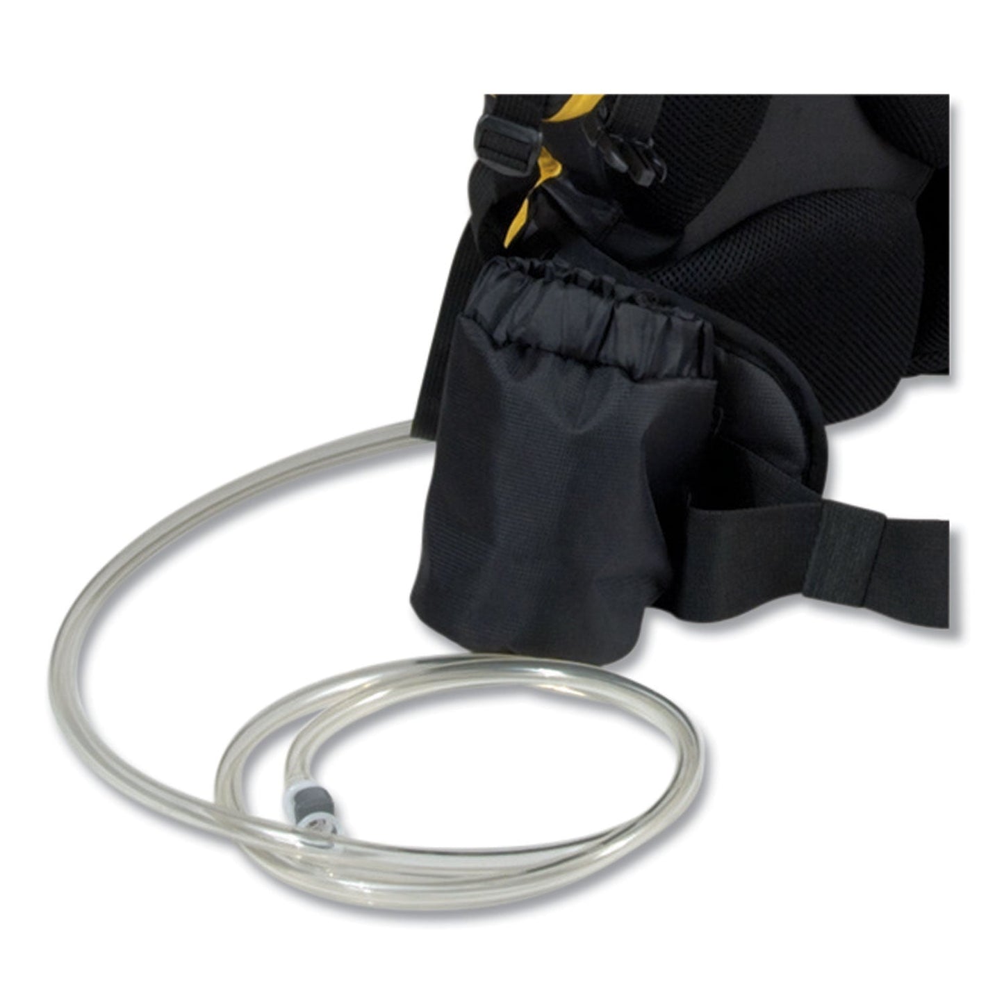 Rubbermaid Flow Finishing System, 18" Wide Nylon Head, 56" Yellow Plastic Handle