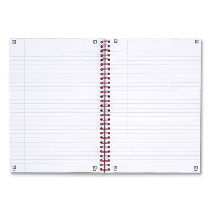 Black n' Red Hardcover Twinwire Notebook, SCRIBZEE Compatible, 1 Subject, Wide/Legal Rule, Black Cover, 9.88 x 6.88, 70 Sheets