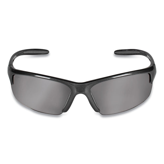 KleenGuard Equalizer Safety Glasses, Gun Metal Frame, Smoke Lens, 12/Box