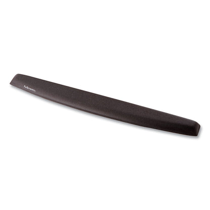 Fellowes Memory Foam Keyboard Wrist Rest, 19.31 x 2.31, Black