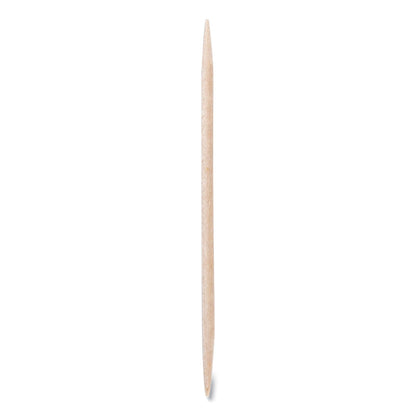 AmerCareRoyal Round Wood Toothpicks, 2.5", Natural, 800/Box, 24 Boxes/Carton