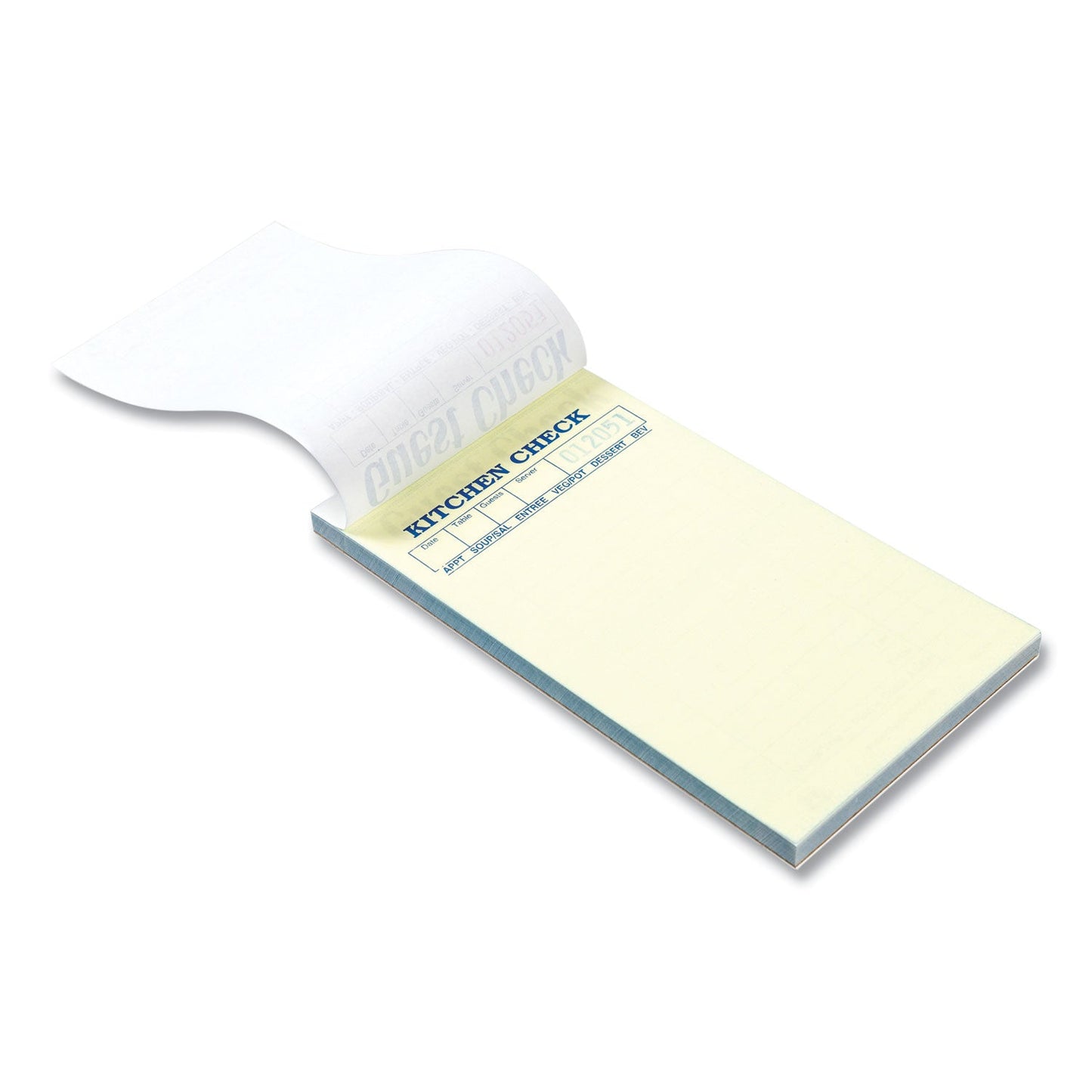 AmerCareRoyal Guest Check Book, Two-Part Carbonless, 3.6 x 6.7, 1/Page, 50/Book, 50 Books/Carton
