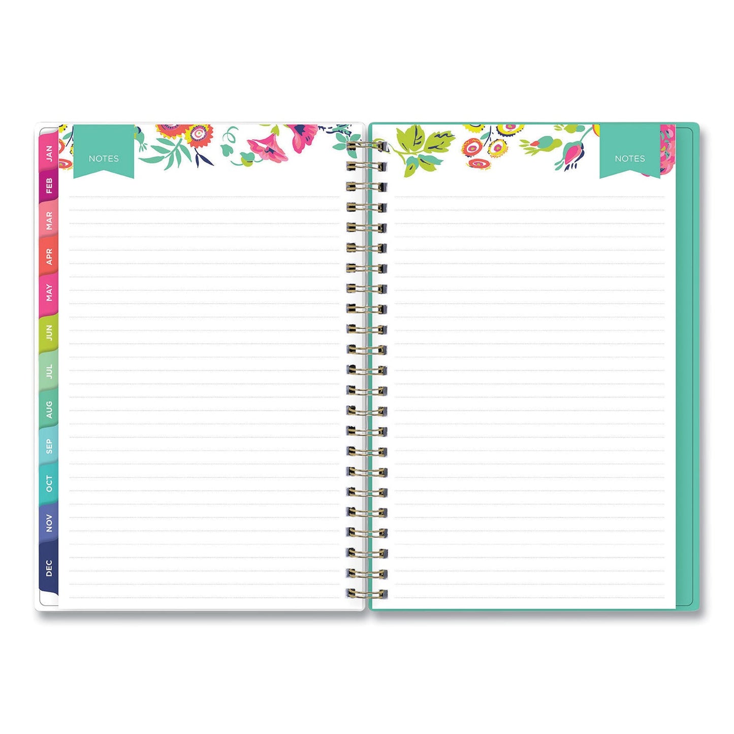 Blue Sky Day Designer Peyton Create-Your-Own Cover Weekly/Monthly Planner, Floral Artwork, 8 x 5, White, 12-Month (Jan-Dec): 2023