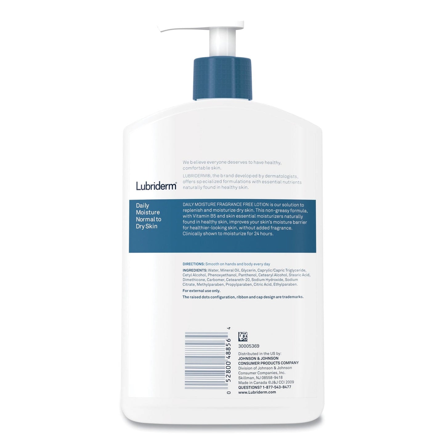 Lubriderm Skin Therapy Hand and Body Lotion, 16 oz Pump Bottle