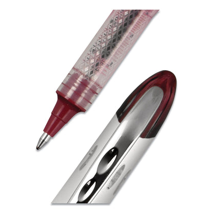 uniball VISION ELITE BLX Series Roller Ball Pen, Stick, Bold 0.8 mm, Assorted Ink and Barrel Colors, 5/Pack