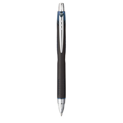 uniball Jetstream Retractable Ballpoint Pen, 1 mm, Blue-Black Ink, Black Barrel
