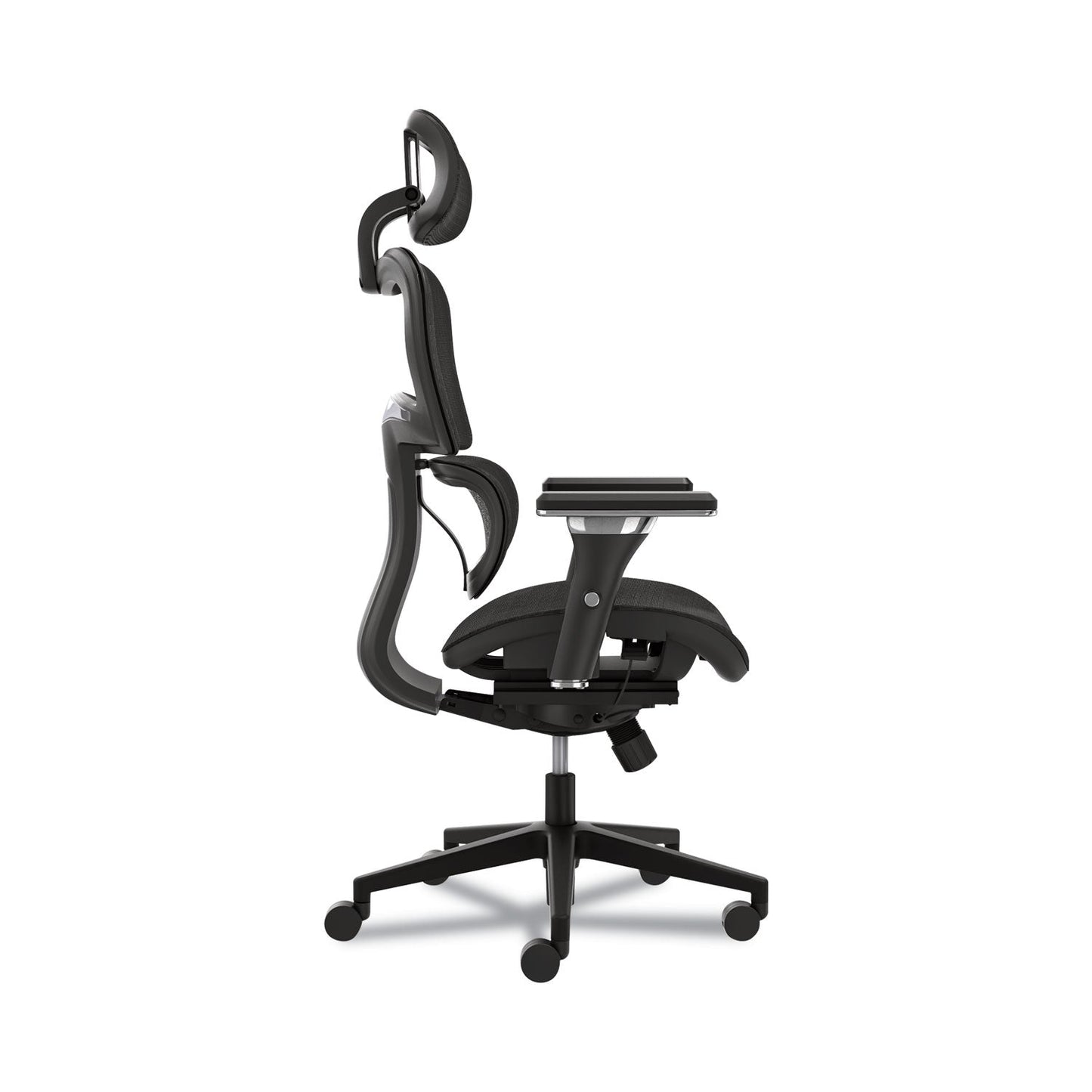 HON Neutralize High-Back Mesh Task Chair, Supports Up to 250 lb, 18.75" Seat Height, Black