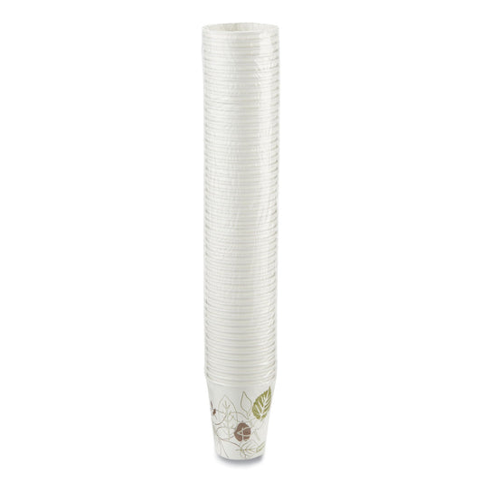 Dixie Pathways Paper Hot Cups, 10 oz, 50/Pack