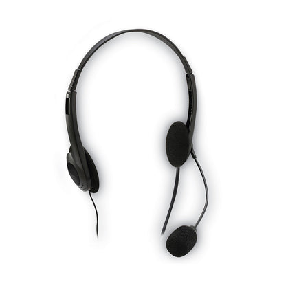 Adesso Xtream H4 Stereo Headset with Microphone, Binaural, Over the Head, Black