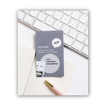 NIO Custom Stamp Voucher, For Use with NIO 071509 Stamp