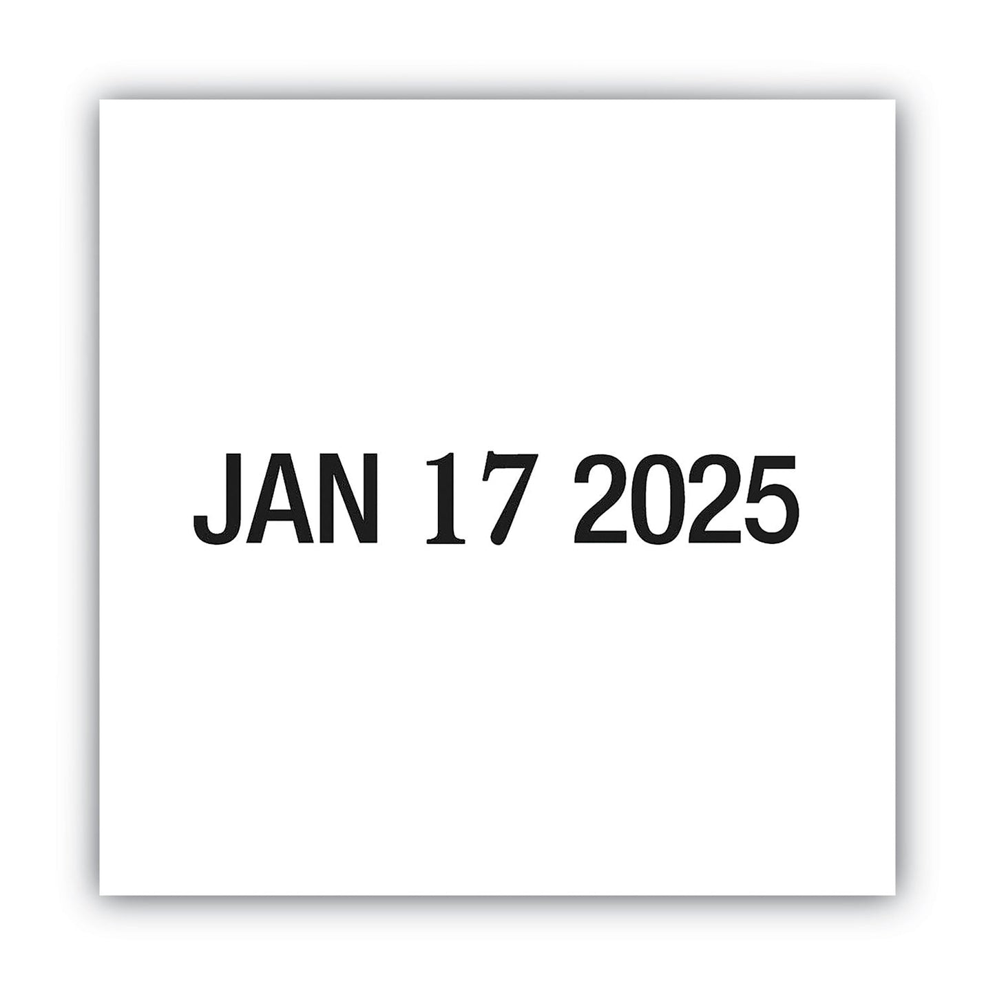 COSCO 2000PLUS Economy Dater, Self-Inking, Black