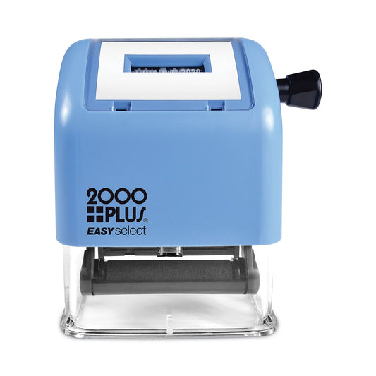 COSCO 2000PLUS ES Dater, Date Only, 0.16 x 0.94, Black