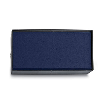 COSCO 2000PLUS Replacement Ink Pad for 2000PLUS 1SI20PGL, 1.63" x 0.25", Blue
