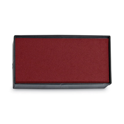 COSCO 2000PLUS Replacement Ink Pad for 2000PLUS 1SI40PGL and 1SI40P, 2.38" x 0.25", Red