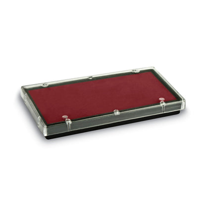 COSCO 2000PLUS Replacement Ink Pad for 2000PLUS 1SI15P, 3" x 0.25", Red