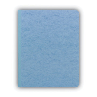 Smead Prong Fastener Premium Pressboard Report Cover, Two-Piece Prong Fastener, 3" Capacity, 8.5 x 11, Blue/Blue