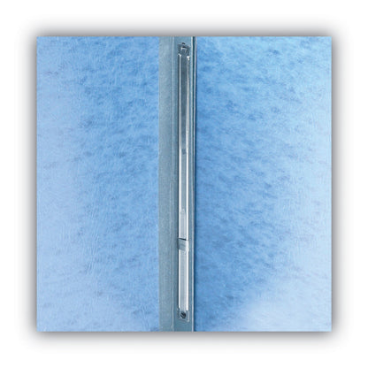 Smead Prong Fastener Premium Pressboard Report Cover, Two-Piece Prong Fastener, 3" Capacity, 8.5 x 11, Blue/Blue