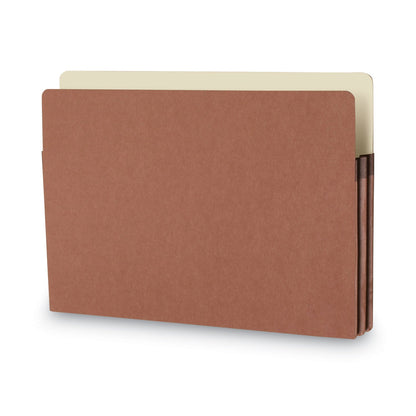 Smead Redrope Drop Front File Pockets, 1.75" Expansion, Legal Size, Redrope, 25/Box