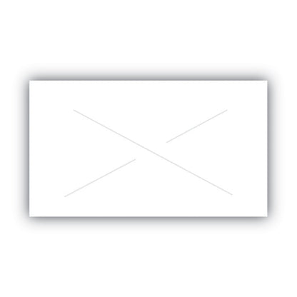 Garvey One-Line Pricemarker Labels Bulk Pack, 0.44 x 0.81, White, 1,200/Roll, 16 Rolls/Box