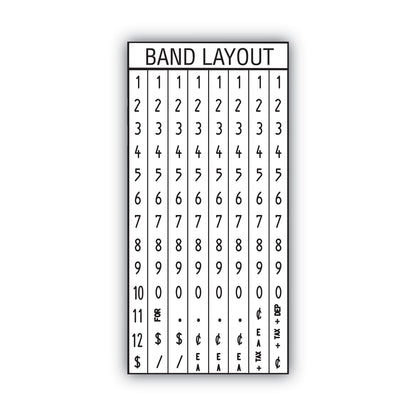 Garvey Pricemarker Kit, Model 22-8, 1-Line, 8 Characters/Line, 0.81 x 0.44 Label Size
