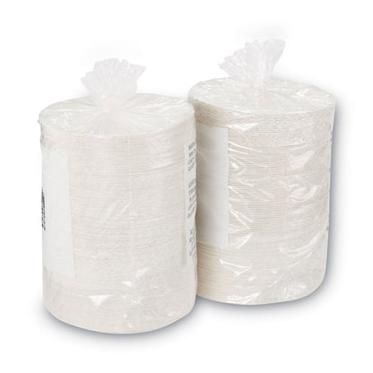 Dixie White Paper Plates, 6" dia, 500/Packs, 2 Packs/Carton