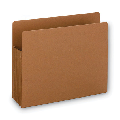 Smead Heavy-Duty Redrope End Tab TUFF Pockets, 5.25" Expansion, Letter Size, Redrope, 10/Box