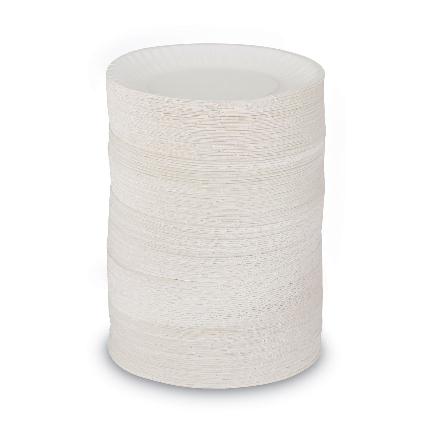 Dixie White Paper Plates, 6" dia, 500/Packs, 2 Packs/Carton