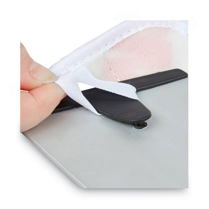 3M Easy Shine Applicator Pad, Microfiber, 18", White/Yellow, 10/Carton