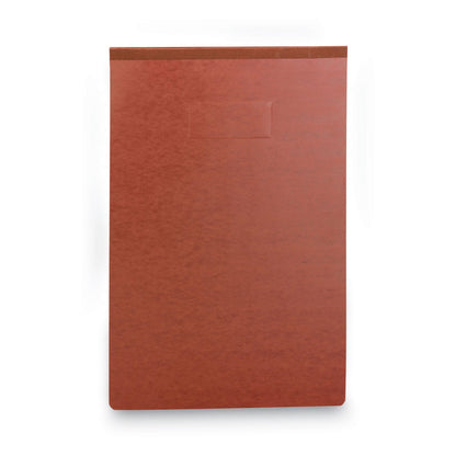 Smead Prong Fastener Pressboard Report Cover, Two-Piece Prong Fastener, 3" Capacity, 11 x 17, Red/Red
