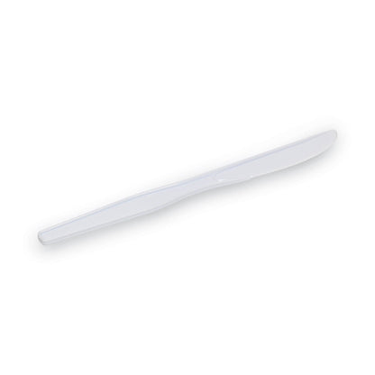Dixie Plastic Cutlery, Heavy Mediumweight Knife, 1,000/Carton