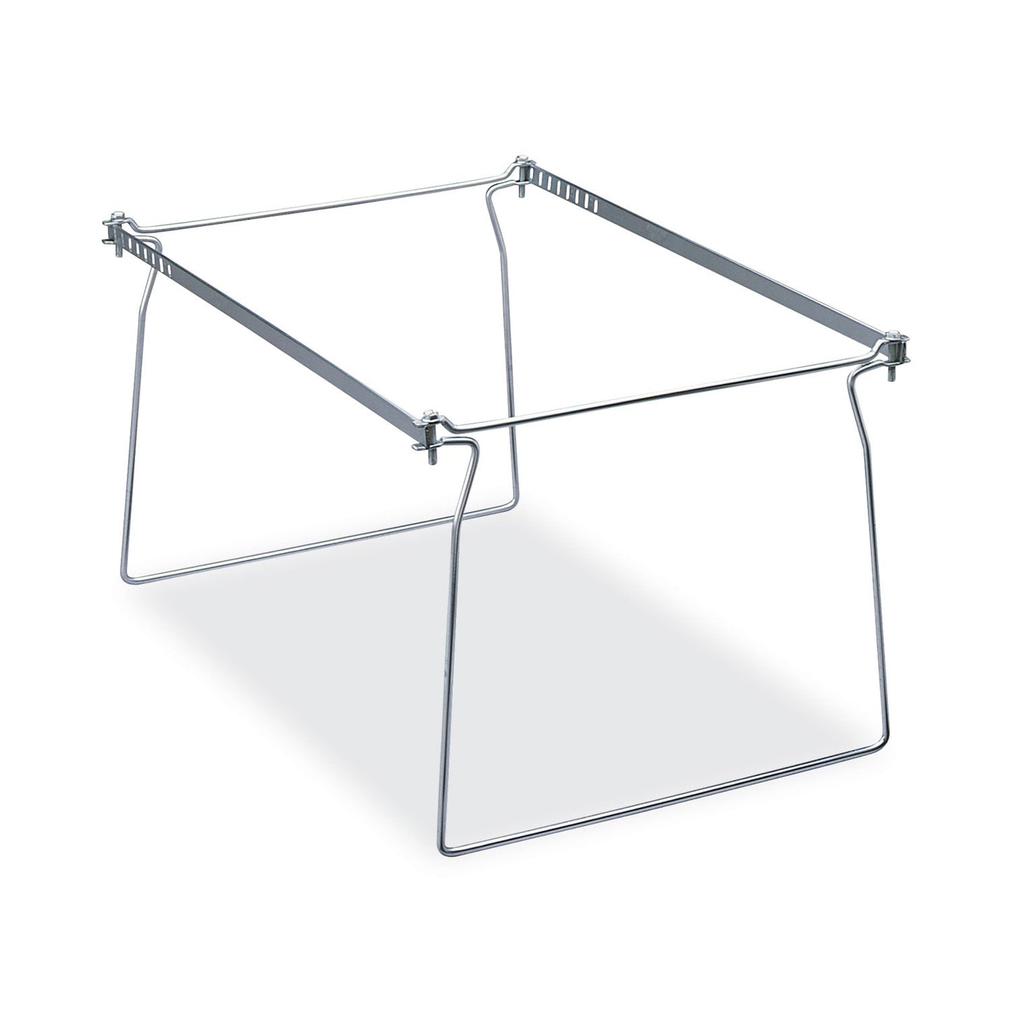 Smead Steel Hanging Folder Drawer Frame, Letter Size, 23" to 27" Long, Gray, 2/Pack