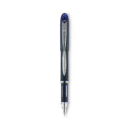 uniball Jetstream Ballpoint Pen, Stick, Fine 0.7 mm, Blue Ink, Blue Barrel