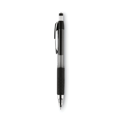 uniball 207 Mechanical Pencil, 0.7 mm, HB (#2), Black Lead, Black Barrel, Dozen