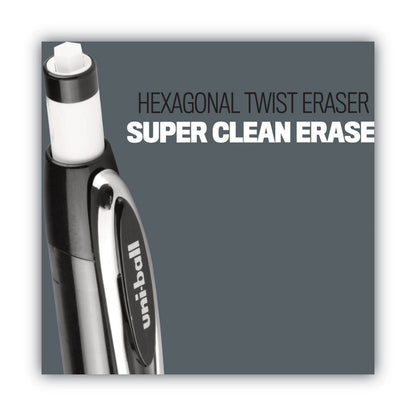 uniball 207 Mechanical Pencil, 0.7 mm, HB (#2), Black Lead, Blue Barrel, Dozen