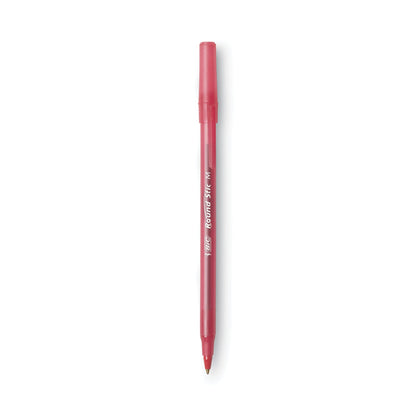 BIC Round Stic Xtra Precision Ballpoint Pen Value Pack, Stick, Medium 1 mm, Assorted Ink and Barrel Colors, 60/Pack